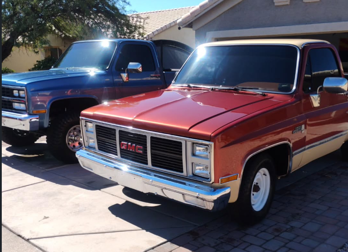 GMC clasico detallado con acabado impecable